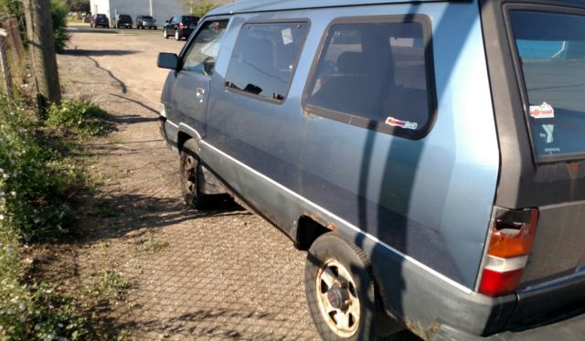 1988 Blue Toyota Other Van Camper