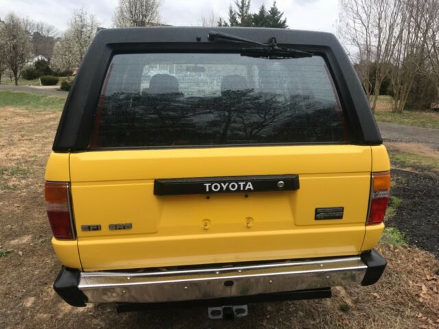 1988 Yellow Toyota 4Runner SUV