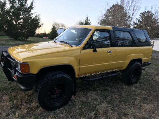 1988 Yellow Toyota 4Runner SUV