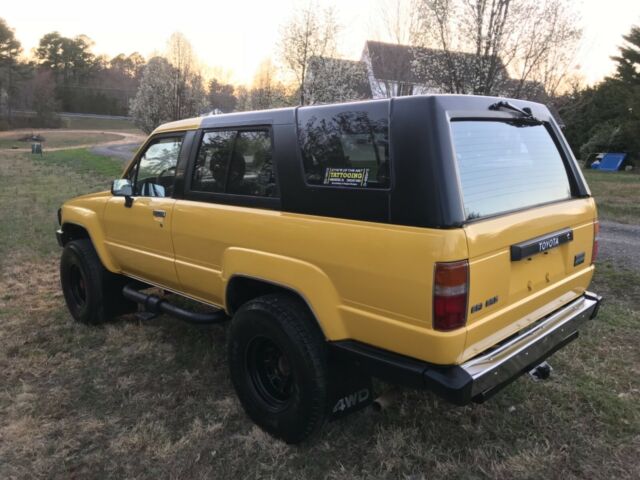 1988 Yellow Toyota 4Runner SUV