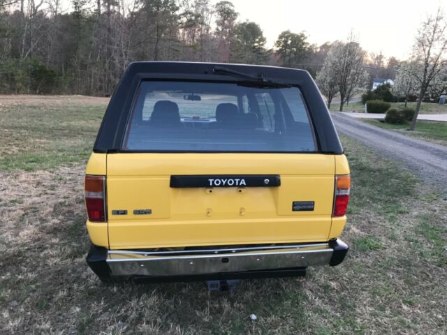 1988 Yellow Toyota 4Runner SUV