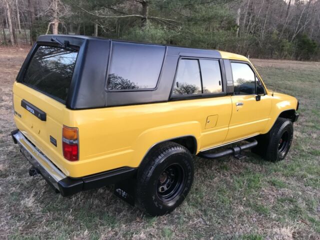 1988 Yellow Toyota 4Runner SUV