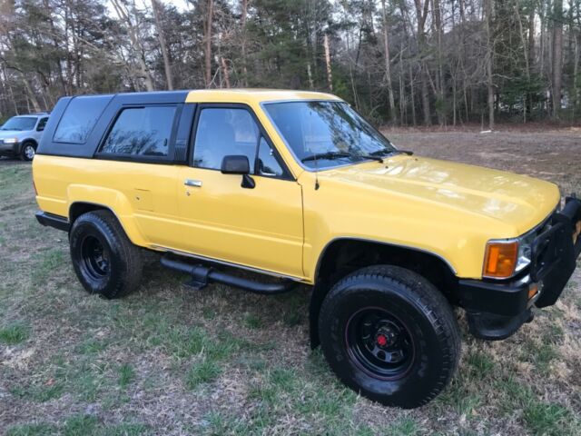1988 Yellow Toyota 4Runner SUV