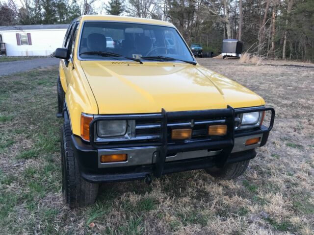 1988 Yellow Toyota 4Runner SUV