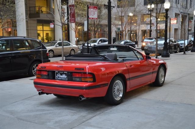 1988 Red Mazda RX-7 Convertible