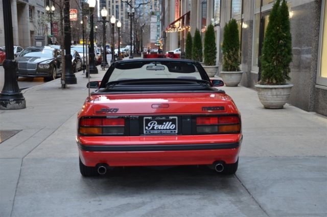 1988 Red Mazda RX-7 Convertible