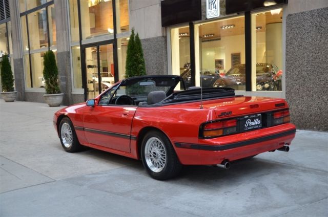 1988 Red Mazda RX-7 Convertible
