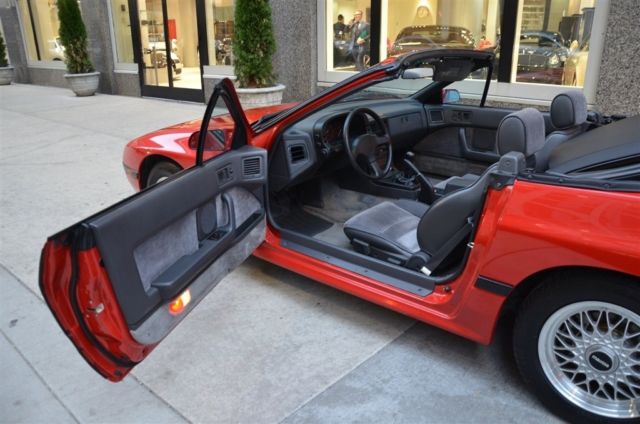 1988 Red Mazda RX-7 Convertible
