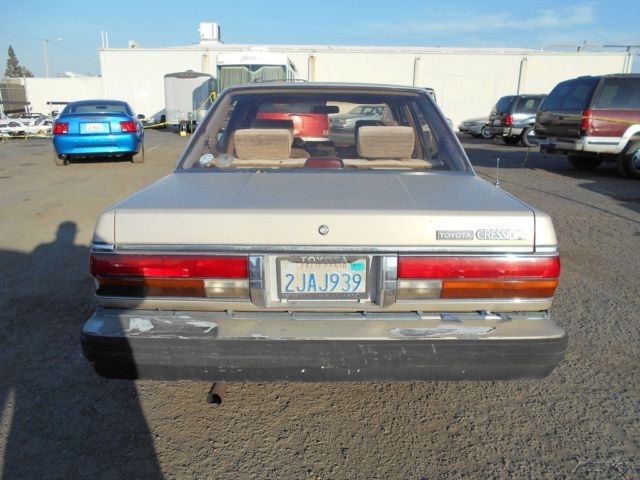 1988 Tan Toyota Cressida Sedan