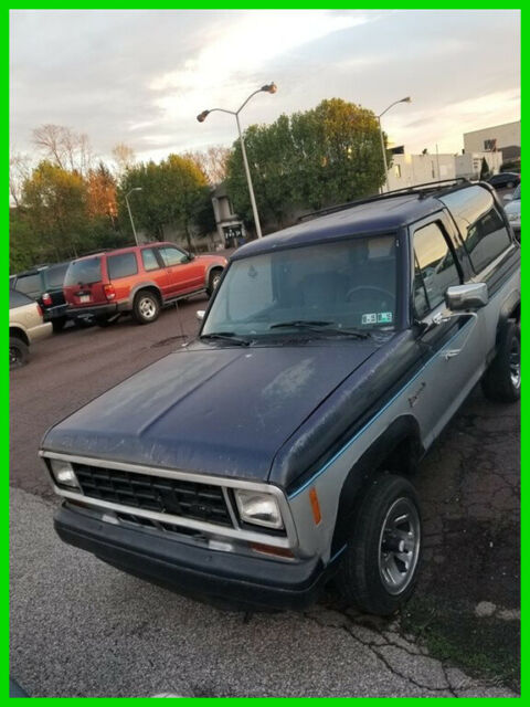 1988 Blue Ford Bronco II