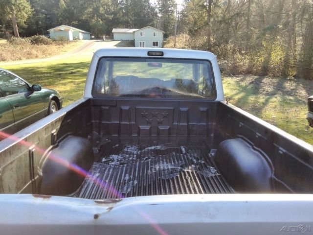 1988 Blue Ford Ranger Pickup Truck