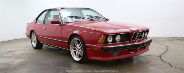 1988 Red BMW M6
