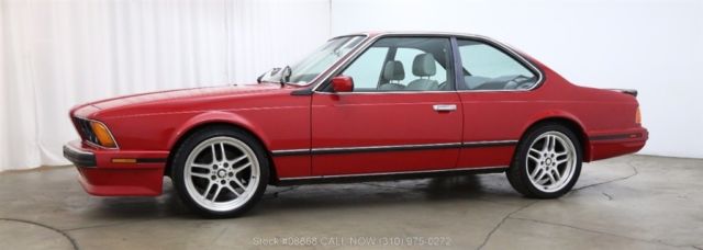 1988 Red BMW M6