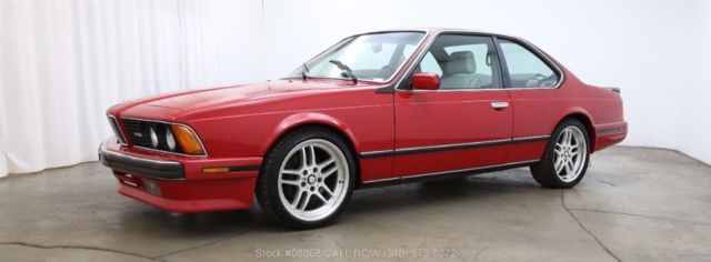 1988 Red BMW M6