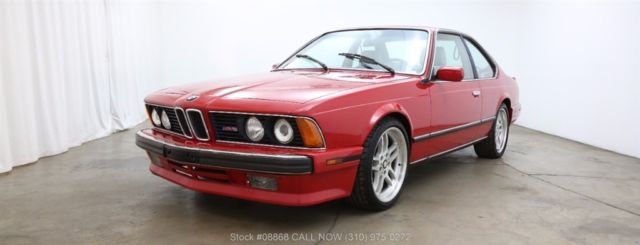 1988 Red BMW M6