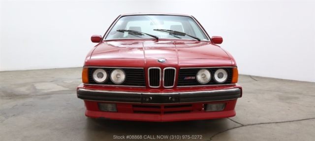 1988 Red BMW M6