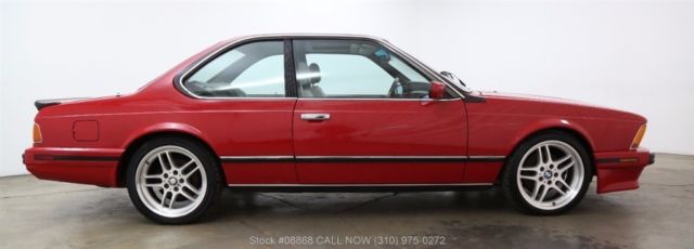 1988 Red BMW M6