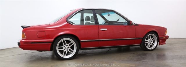 1988 Red BMW M6