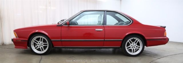 1988 Red BMW M6