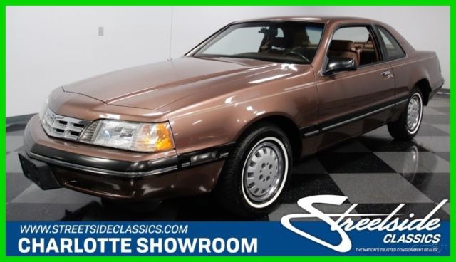 1988 Red Ford Thunderbird