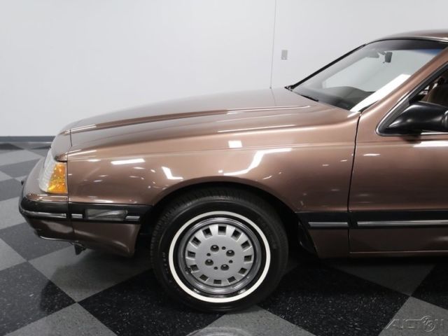 1988 Red Ford Thunderbird