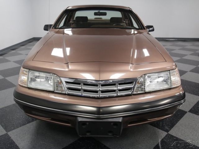 1988 Red Ford Thunderbird