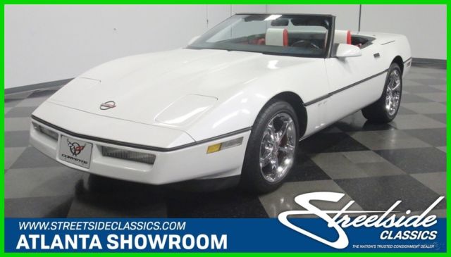 1988 White Chevrolet Corvette