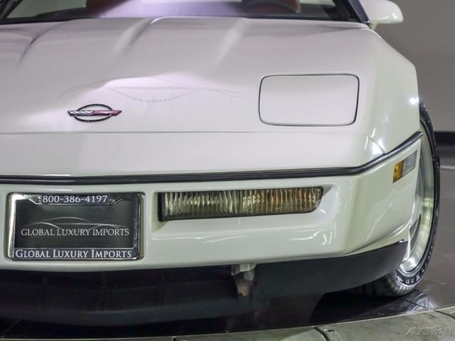 1988 White Chevrolet Corvette Convertible
