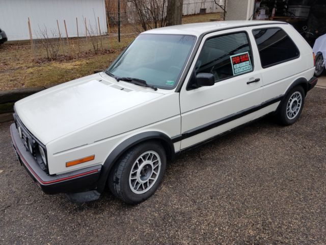 1988 white Volkswagen Other hatchback