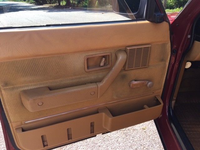 1988 Red Volvo 240 Wagon