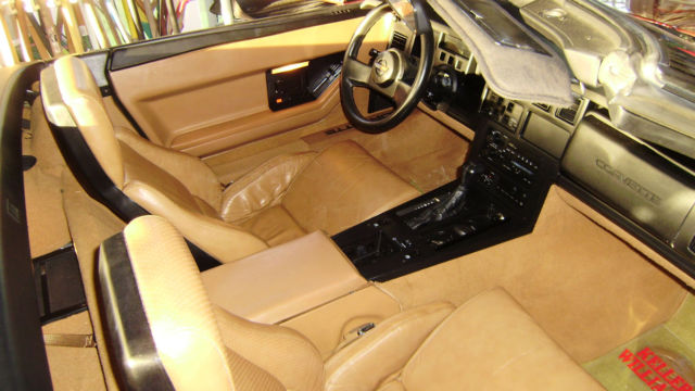 1988 Dark Red Chevrolet Corvette Convertible