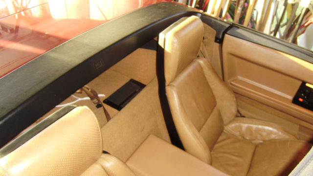 1988 Dark Red Chevrolet Corvette Convertible