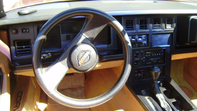 1988 Dark Red Chevrolet Corvette Convertible
