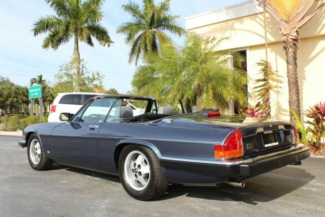 1988 Blue Jaguar XJ-Series