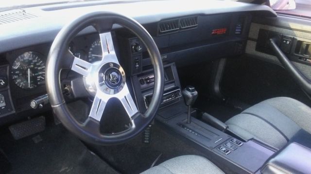 1988 Red Chevrolet Camaro Coupe