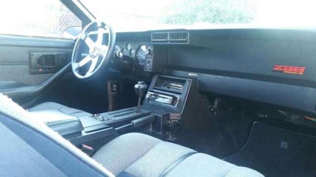 1988 Red Chevrolet Camaro Coupe