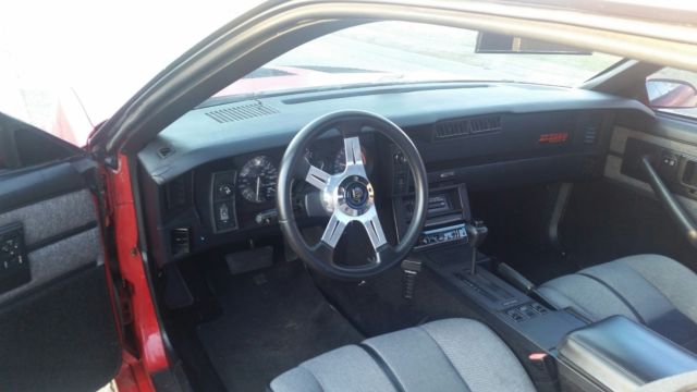 1988 Red Chevrolet Camaro Coupe