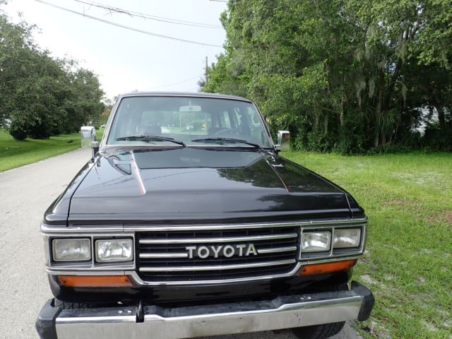 1988 Black Toyota Land Cruiser SUV