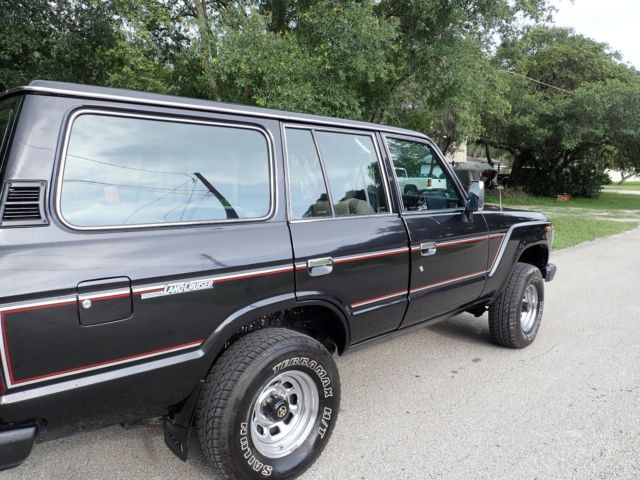 1988 Black Toyota Land Cruiser SUV