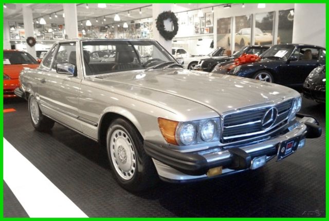 1989 Tan Mercedes-Benz 500-Series Convertible