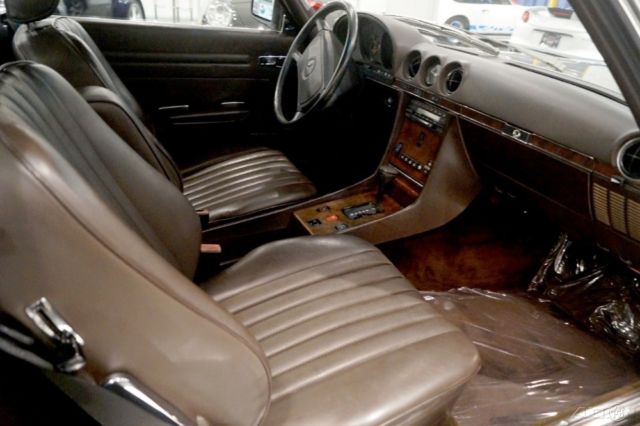 1989 Tan Mercedes-Benz 500-Series Convertible