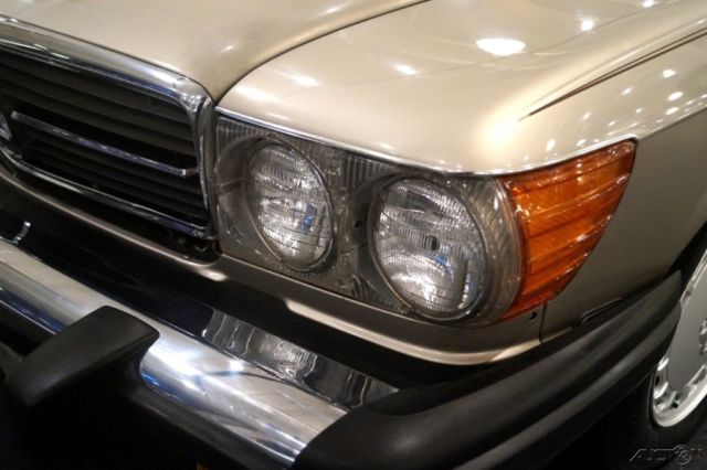 1989 Tan Mercedes-Benz 500-Series Convertible
