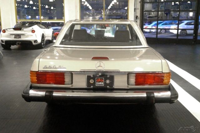 1989 Tan Mercedes-Benz 500-Series Convertible