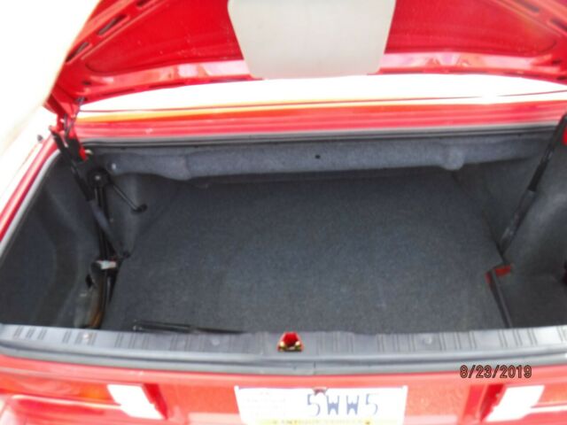 1989 Red BMW 3-Series Convertible