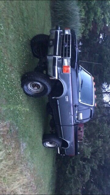 1989 BLACK AND GRAY Ford F-250 Standard Cab Pickup