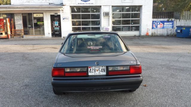1989 Gray Ford Mustang Coupe