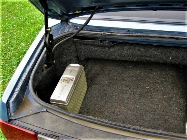 1989 Blue Ford Mustang Convertible