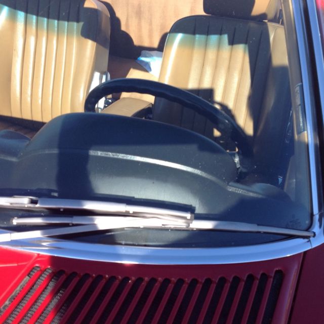 1989 Red Mercedes-Benz SL-Class Convertible