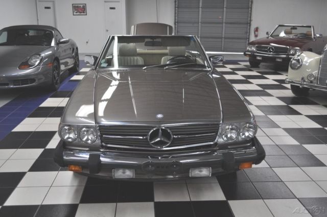 1989 Tan Mercedes-Benz SL-Class Convertible