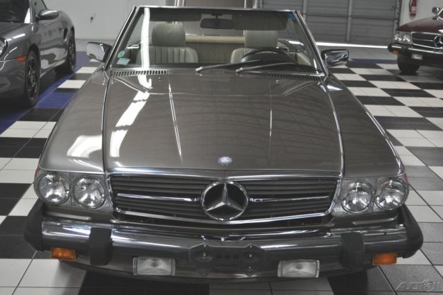 1989 Tan Mercedes-Benz SL-Class Convertible